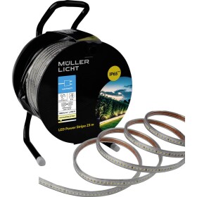 Müller-Licht LED Power Stripe 25 m, 290W, 1000lm/m, IP65 2700K 21600075 LED pásik konektor 25 m teplá biela; 21600075