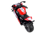 Mamido Kovový model motorka s naťahovacím mechanizmom hračka