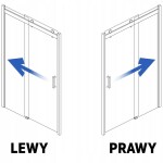 REA - SPRCHOVÉ DVERE NIXON-2 140 ĽAVÉ REA-K5006