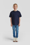 Fruit of the Loom Kids Valueweight T Detské tričko 16.1033 svetloružové light pink 128