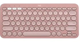 Logitech Pebble Keys 2 K380s ružová / Bezdrôtová klávesnica / BT / USB / US Layout (920-011853_CZ)