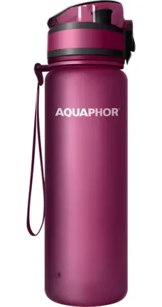 AQUAPHOR Filtračná fľaša bordová / Filtračná fľaša / 500 ml (020702794 Alt)