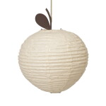 Ferm LIVING Tienidlo na závesnú lampu Apple Natural