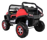 Mamido Detské elektrické auto Buggy 4x4 Mercedes-Benz Unimog červené