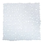 MSV GALETS protišmyková podložka do sprchy biela / PVC / 53 x 53 cm