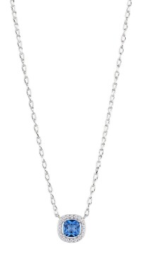 Brosway Elegantný strieborný náhrdelník Fancy Freedom Blue FFB125