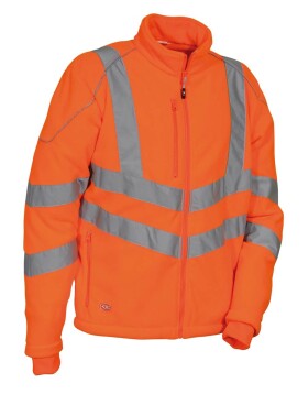 Reflexná pracovná bunda Cofra DUKESSE Farba: Reflexná oranžová, Veľkosť: XL (V544_0_01_XL)