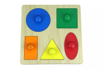 Moyo Montessori Moyo Montessori 5 geometrických tvarov na doske