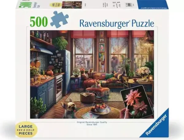 Ravensburger Puzzle Byt v boho štýle XXL
