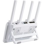 Asus ExpertWifi EBR63 biela / Router AX3000 / 2.4GHz / 5GHz / WAN + 4X LAN / 2x USB (90IG0870-MO3C00)