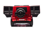 Mamido Mamido Elektrické autíčko Mercedes G63 AMG 2x24V 4x200W XXL lakované červené