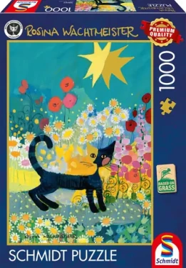 Schmidt Puzzle Mačka v kvetoch