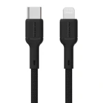 Dudao Dátový kábel L9X / USB-C / Lightning 30W / 1 m / čierna (195959)