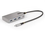 StarTech StarTech.com 4-Port USB-C Hub with USB-C DP Alt Mode Video Output 4K 60Hz, 3x USB-A, 1x USB-C, 100W Power Delivery Pass-Through, USB 3.2 Gen 2 (10Gbps), Portable USB Type-C to USB Type-A/C - 1ft (30cm) Host Cable (HB31C3A1CDPPD3) - Hub - 1 x...