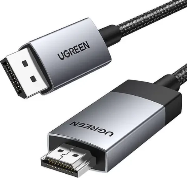Ugreen 25491 DisplayPort - HDMI 3M šedá / Kábel (25491)