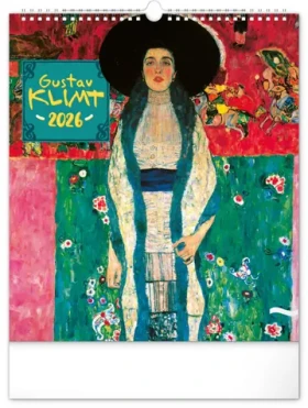 NOTIQUE Nástenný kalendár Gustav Klimt 2026 / / 30 x 34 cm (PGN-35506-L)