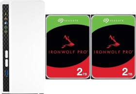 Qnap TS-233 + 2x Seagate IronWolf 2TB (ST2000VN003)