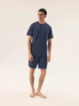 Pánske pyžamo 42601 Shore light blue - HENDERSON světle modrá L