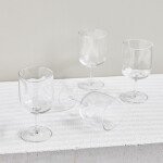 House Doctor Sklenice na víno Sand Clear 250 ml – set 4 ks