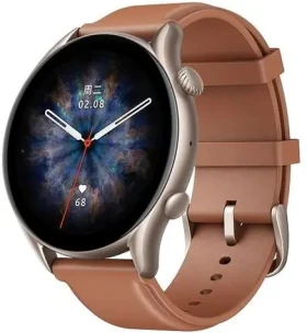 Amazfit GTR 3 Pre Brown / 1.45" AMOLED / BT / 5 ATM / Android 7+ iOS 12+ / dopredaj (A2040)