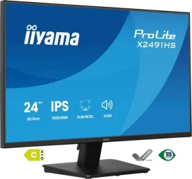 23,8" iiyama ProLite X2491HS-B1 čierna / Monitor / IPS / FHD / 120 Hz / 1 ms / Adaptive-Sync / repro (X2491HS-B1)