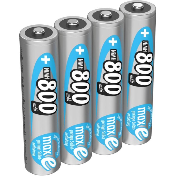 Ansmann maxE HR03 mikrotužkový akumulátor typu AAA Ni-MH 800 mAh 1.2 V 4 ks; 5035042