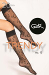 Gatta Trendy ponožky wz.15 20 den nero Univerzální