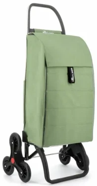 Rolser Jolie Tweed RD6-2 nákupná taška s kolieskami do schodov, zelená (JOL003-1002)