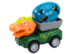 Mamido Auto dinosaurus s vajcom a prívesom Figúrky sada 4 ks