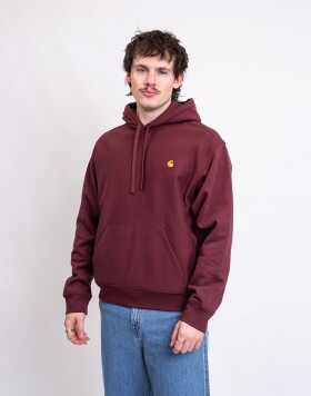 Carhartt WIP Hooded American Script Sweat Amarone L