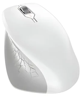 Cherry Stream MOUSE COMFORT biela / Ergonomická myš / 4000 DPI / 2.4GHz / USB nano / 1x AA (JW-8550-0)