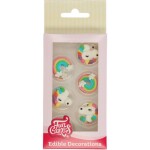 Cukrové zdobenie 12 ks Unicorn - FunCakes - FunCakes