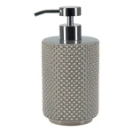 Spirella MERO dávkovač mydla šedo-hnedý / keramika / 400 ml (7610583193445)