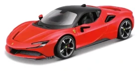 Maisto Ferrari Assembly line Ferrari SF90 Stradale červená