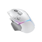 Logitech G502 X PLUS Premium biela / bezdrôtová herná myš / optický senzor / 25600 DPI / 13 tlačidiel / USB (910-006171)