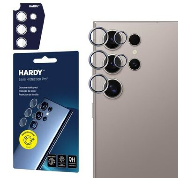 3mk HARDY Lens Protection Pre sklá na fotoaparát pre Samsung Galaxy S24 Ultra Gray (5903108573269)