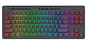 Redragon K516RGB-PRO SHIVA PRO 87 čierna / Herná klávesnica / RGB / BT / USB / US (K516RGB-PRO)