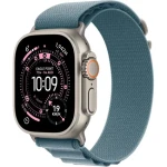 Apple Watch Ultra 3 (2025) GPS+Cellular 49mm Titanové telo - Svetlo modrý alpský ťah (S) / 130-160mm (MEWK4QC/A)