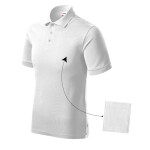 Pánske tričko Resist Heavy Polo (biele 00 (značka)) XL
