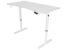 Arozzi ARENA MOTO WHITE / Herný stôl / motorizovaný / biely / D: 160cm / Š: 82cm / V: 72-118cm (AZ-ARENA-MOTO-WT)