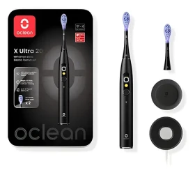Oclean X Ultra 20 čierna / Sonická zubná kefka / AI hlasové vedenie / 84.000 kmitov / Bluetooth