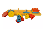 Moyo Montessori Moyo Montessori Farebné geometrické tvary - triedenie
