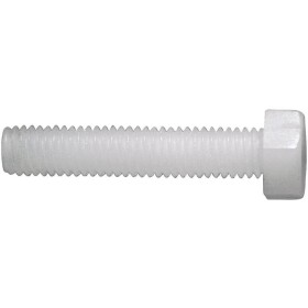 TOOLCRAFT 839999 šesťhranná skrutka M2 20 mm vonkajší šesťhran DIN 933 plast, polyamid 10 ks; 839999