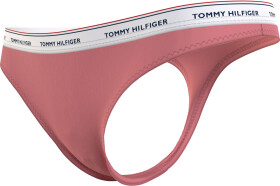 Dámske tangá PACK UW0UW04894 0R6 ružovo-zelené Tommy Hilfiger