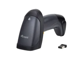 Equip Čítačka čiarových kódov 1D bezdrôtová / Čítačka čiarových kódov / 2,4 GHz / nabíjací stojan / čierna (351023)
