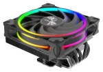 Akasa SOHO H6L RGB / Chladič CPU / nízkoprofilový ARGB / 160W TDP / 120mm PWM (AK-CC4035HP01)