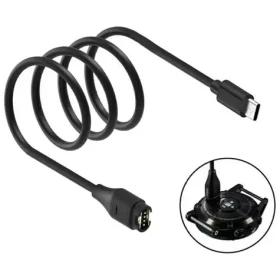 Beline nabíjací kábel pre hodinky Garmin 1 m čierny / Nabíjací kábel / USB-C / 1 m (Beli03747)