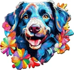 EscapeWelt Drevené puzzle Pes