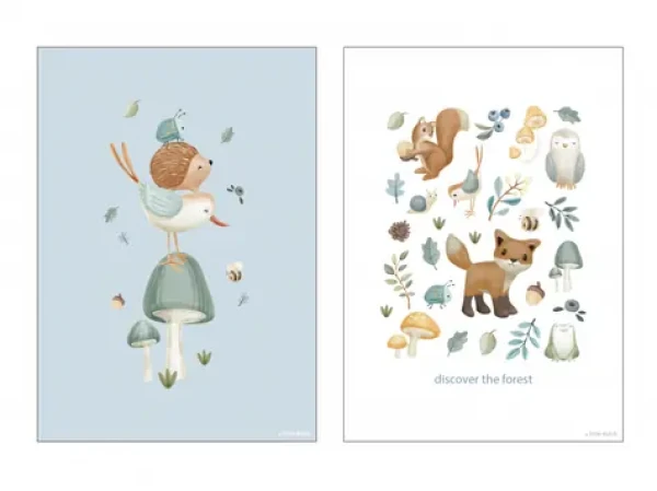 Little Dutch Plagát A3 Forest Wonders (PW10244030LD)