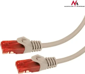 Maclean MCTV-301S sivá / Patchcord / Cat6 / 1 m (MCTV-301S)